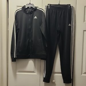 Adidas Black and White Athletic Set